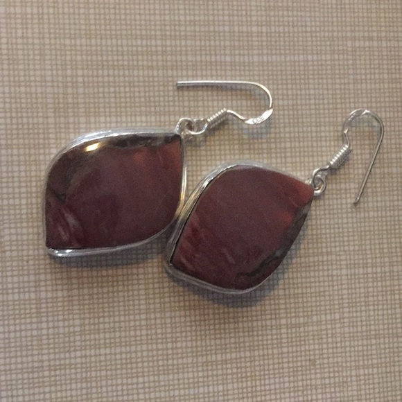 So pretty stylish butterfly Jasper Earrings - Picture 6 of 8
